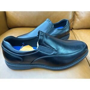 Nunn Bush Wade Work Loafers Mens 13W Black New Slip Resistant‎ 84915-001